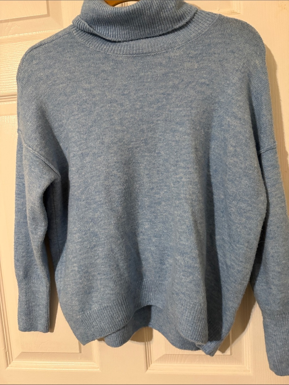 Vince Camuto Pale Blue Turtleneck Sweater